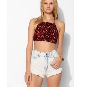 Urban Outfitters BDG Super High Rise Dolphin Jean Shorts